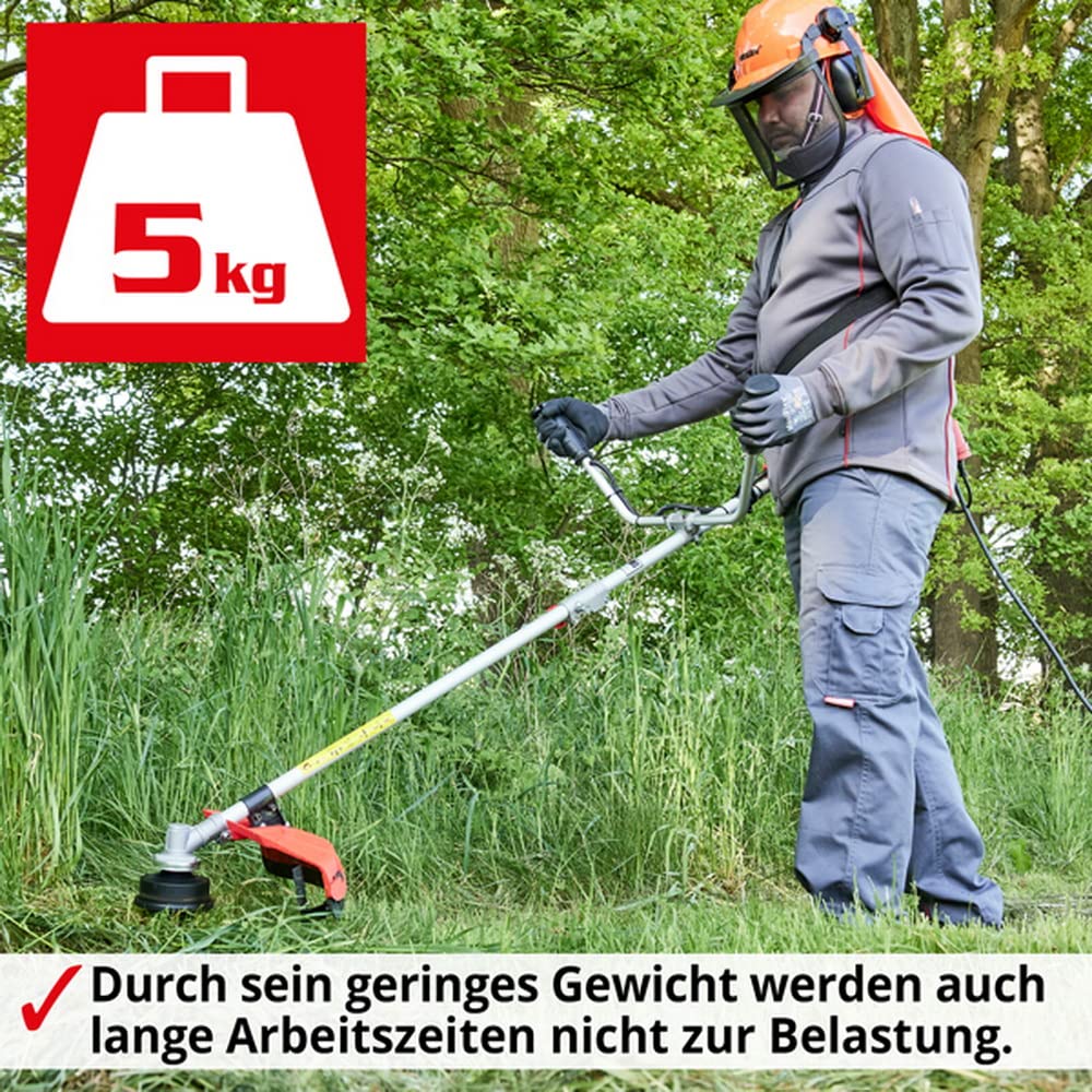 hecht-elektro-freischneider-1400-watt-motorsense-42-cm-mit-messer image 6