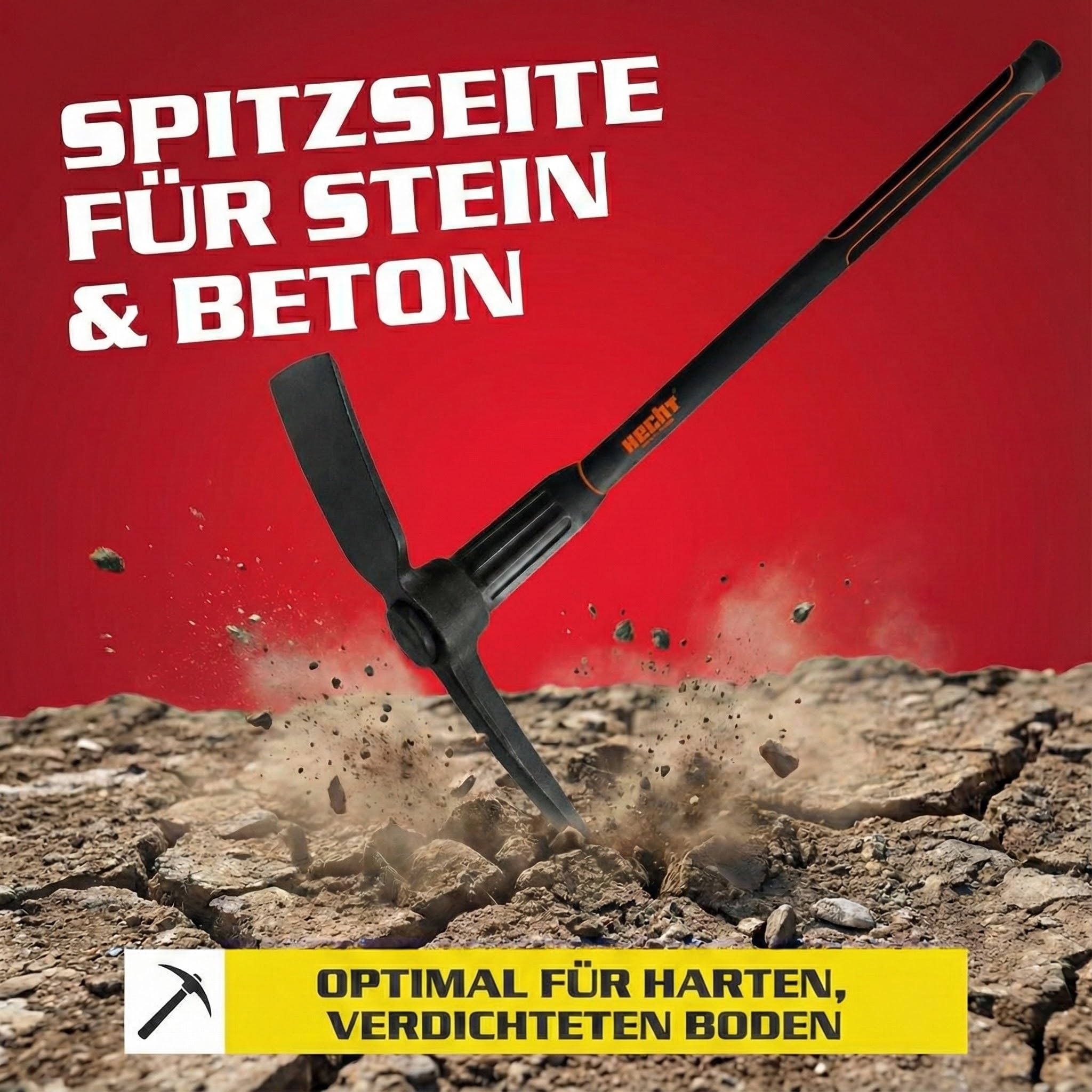 hecht-spitzhacke-kreuzhacke-91-cm-mit-fiberglasstiel image 3