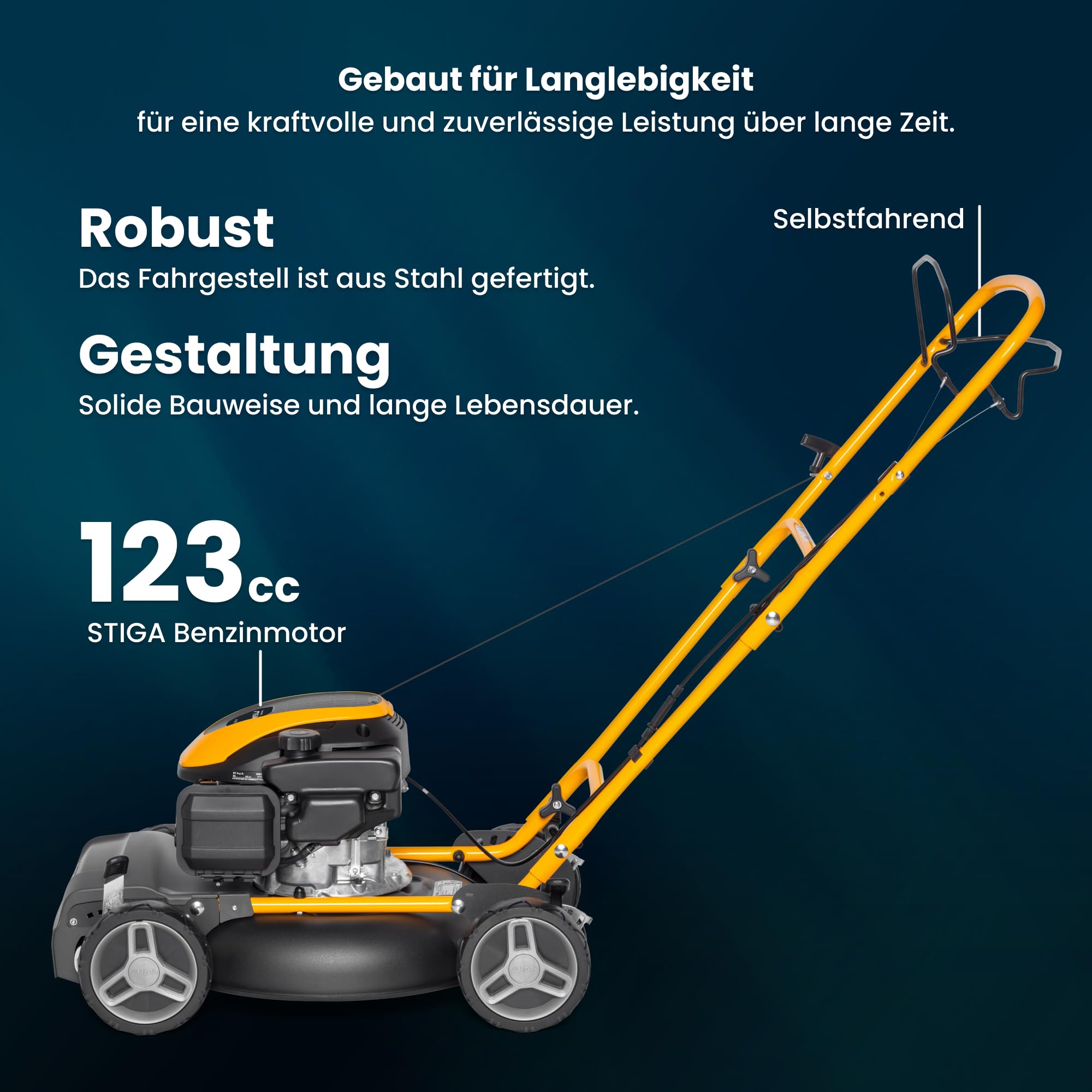 stiga-multiclip-47-s-benzin-rasenm-her-45-cm-mit-radantrieb-mulch image 2