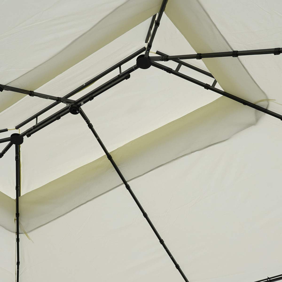 brast-pavillon-easiness-3x4m-beige-led-festes-dach-12m image 3