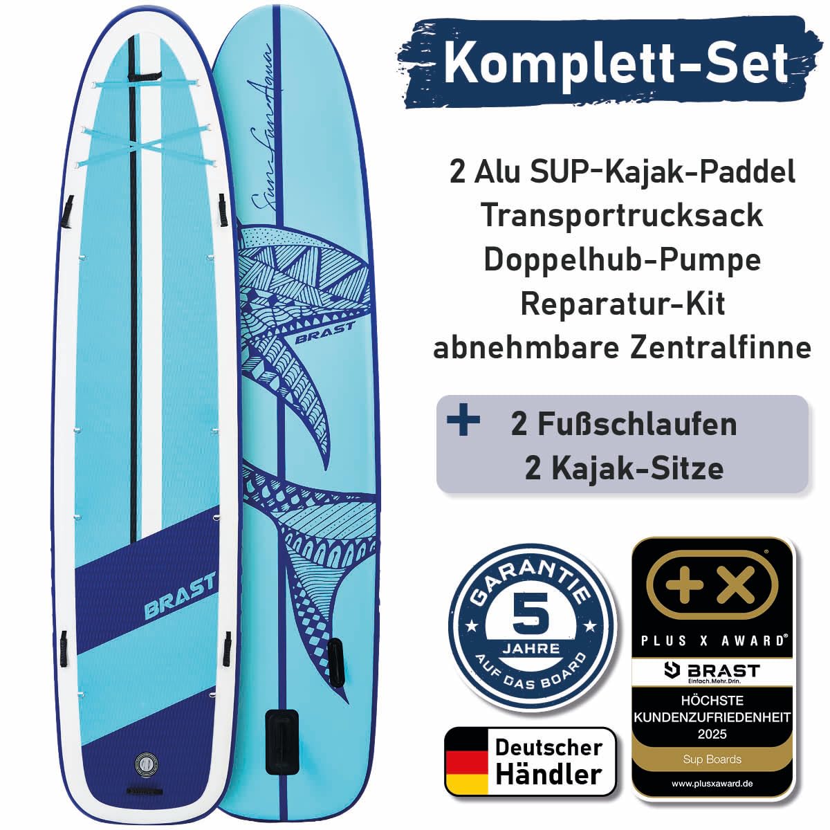 brast-family-xxl-sup-board-370-cm-set-mit-kajaksitz-250-kg image 7