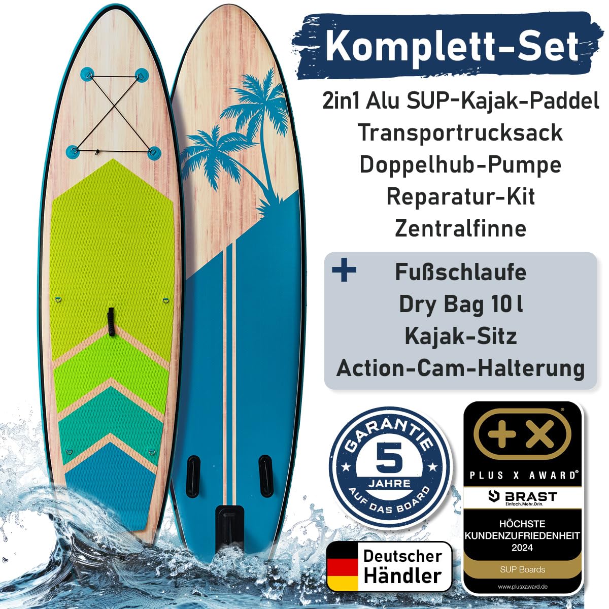brast-tropic-sup-board-320-aufblasbares-set-mit-kajaksitz image 6