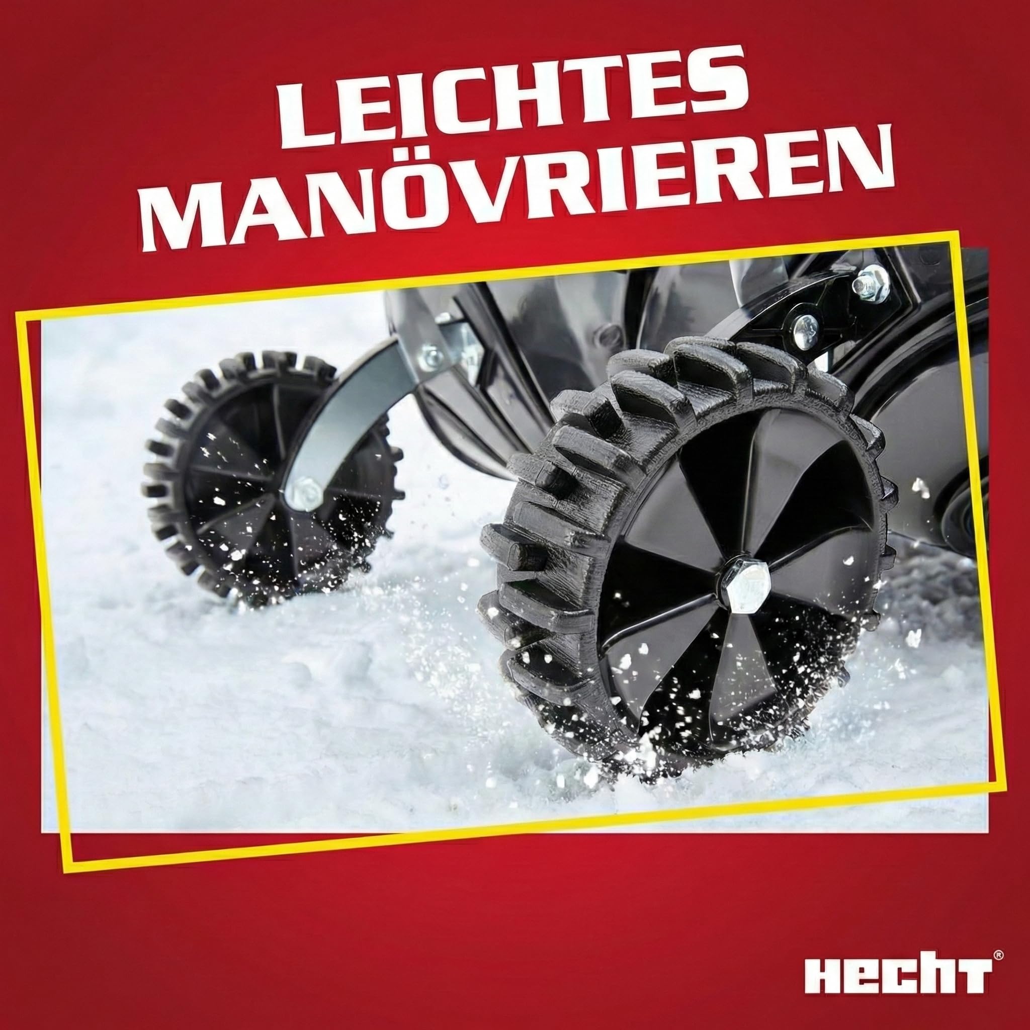 hecht-schneeschieber-mit-r-dern-66-cm-stahlkante image 7