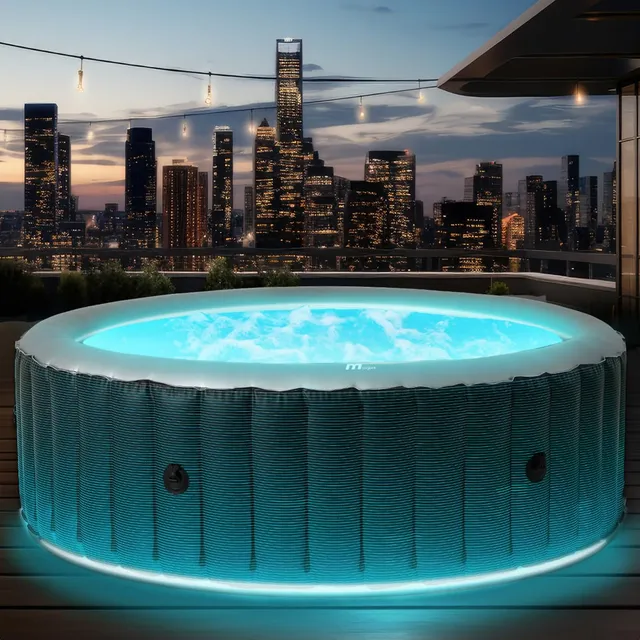 brast-mspa-starry-whirlpool-aufblasbar-6-personen-204-cm-led image 1