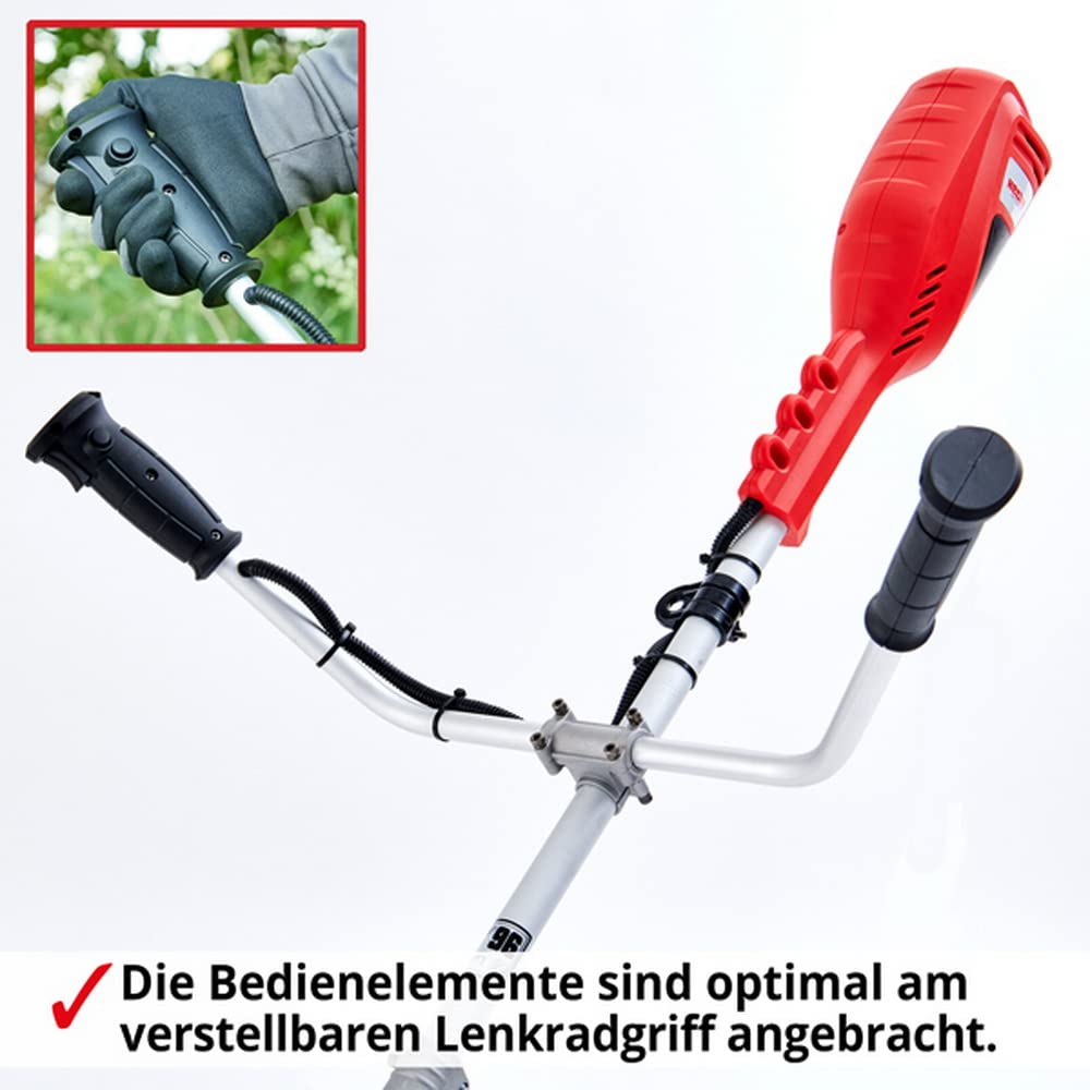 hecht-elektro-freischneider-1400-watt-motorsense-42-cm-mit-messer image 7