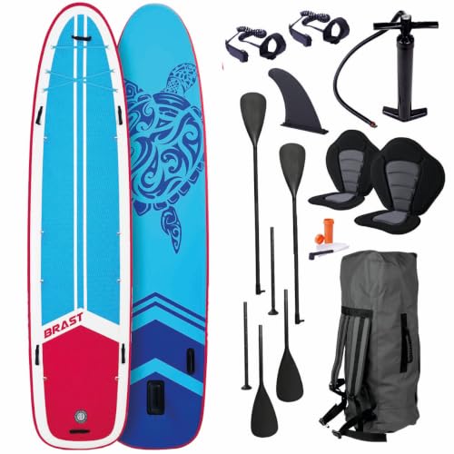 brast-family-sup-board-370-cm-xxl-stand-up-paddle-mit-kajak-sitz image 8