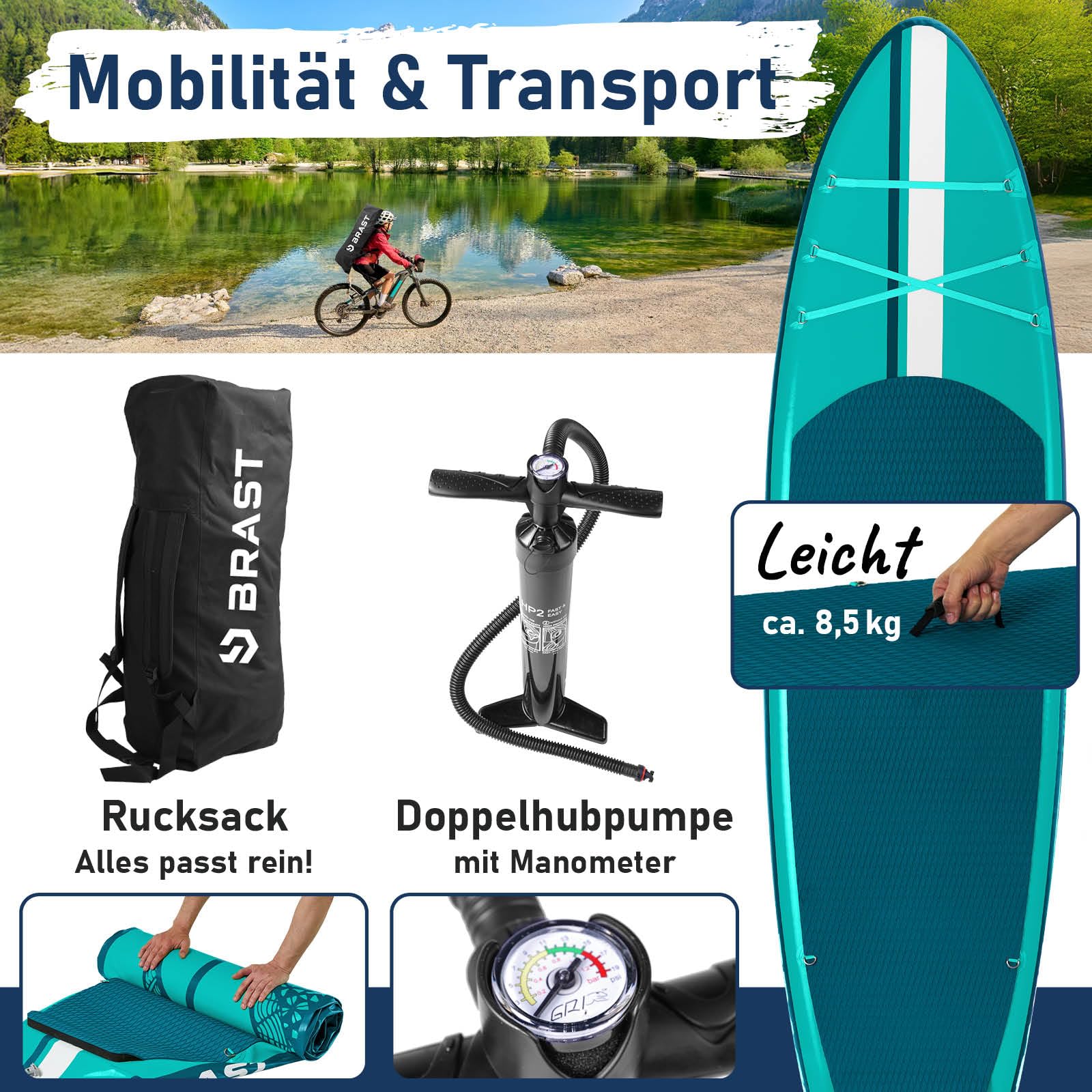 brast-shark-sup-board-set-320cm-aufblasbar-200kg-komplett image 4