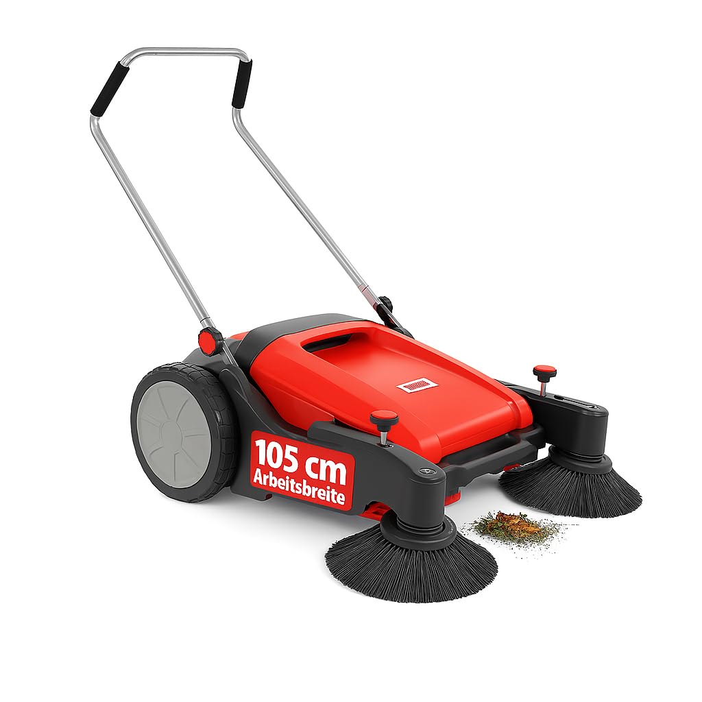 hecht-kehrmaschine-manuell-105cm-48l-handkehrmaschine image 1