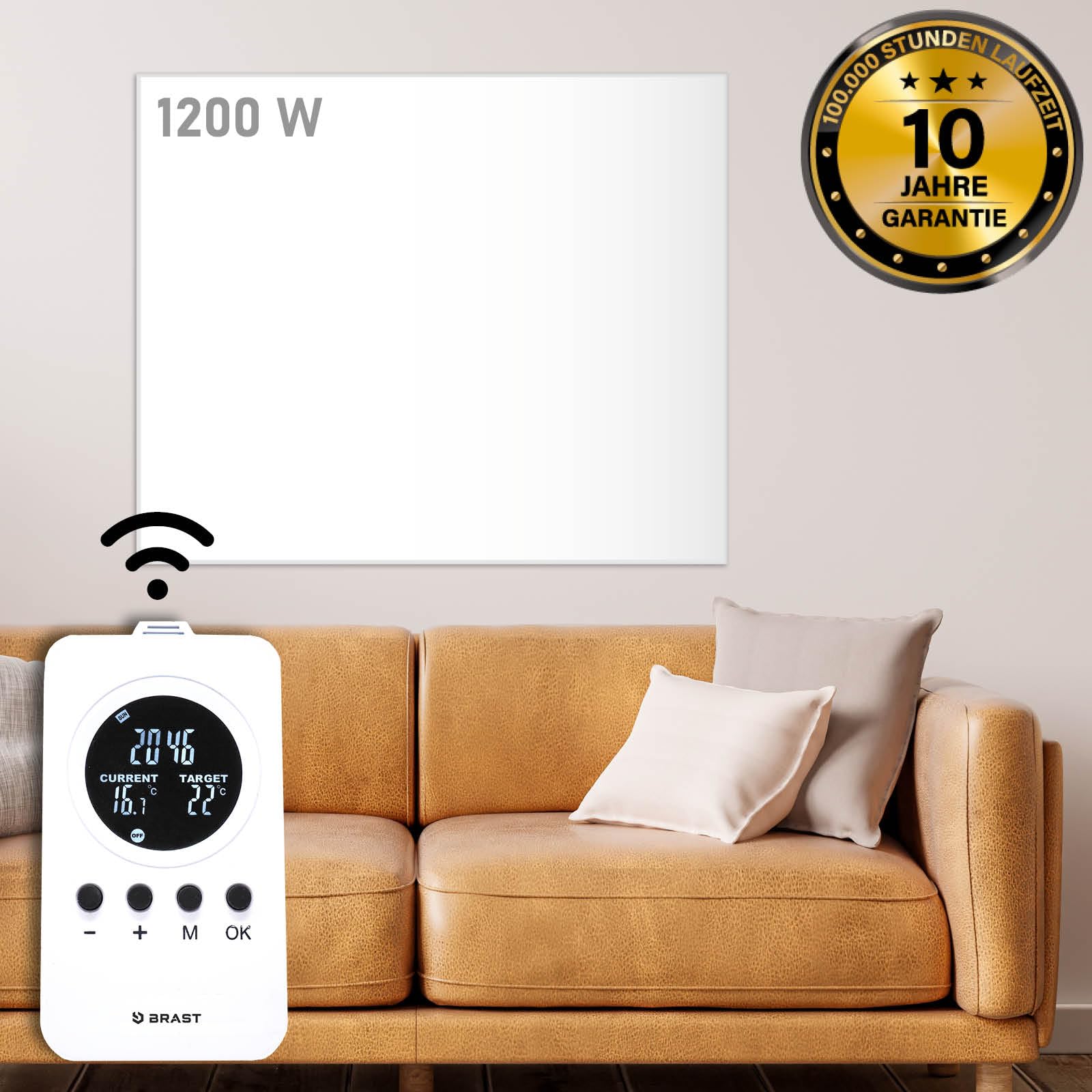 brast-infrarotheizung-1200w-thermostat-fernbedienung-wei image 2