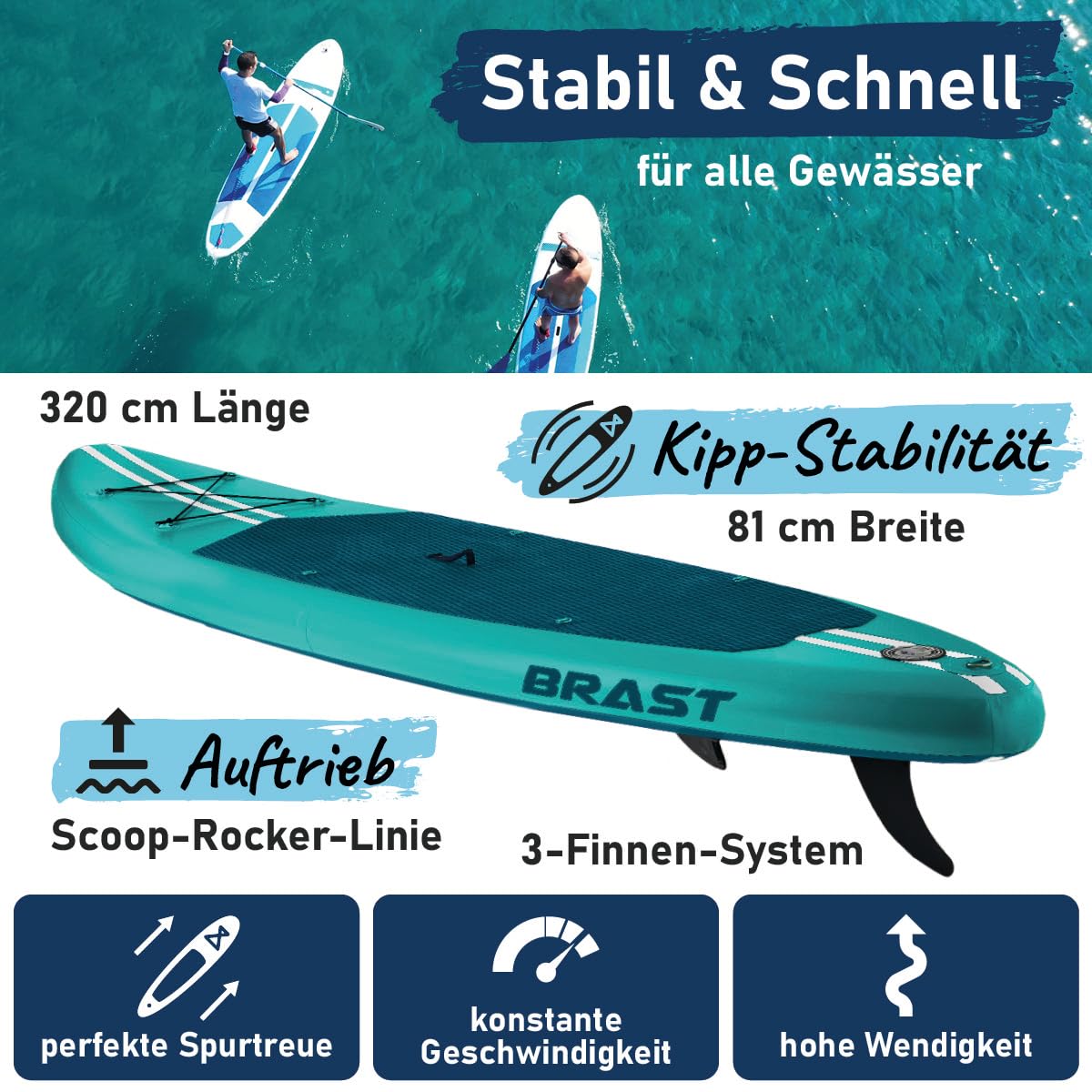 brast-primo-320-sup-board-aufblasbar-set-320x81-cm-bis-200-kg-3 image 2