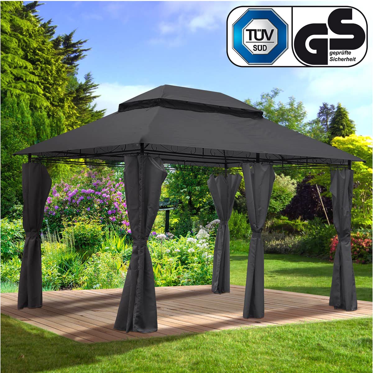 brast-pavillon-easiness-3x4m-stahl-anthrazit-t-v-gepr-ft image 7