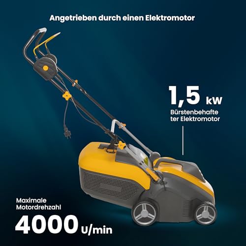 stiga-sv-415-e-elektro-vertikutierer-38-cm-1500-w-mit-50-l-fangkorb image 8
