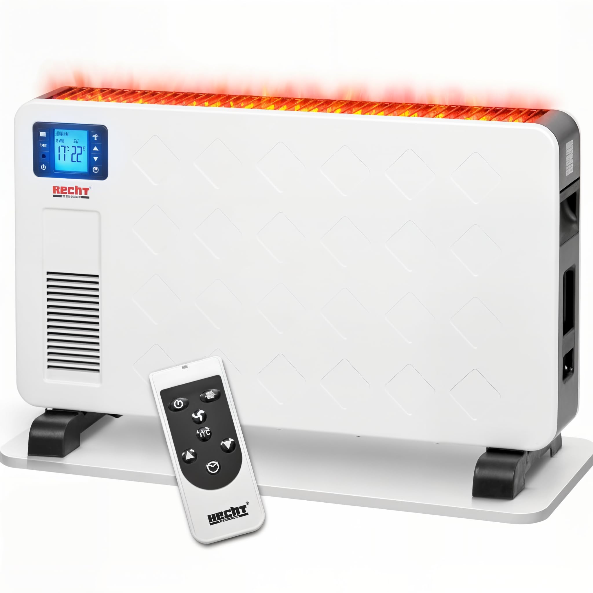 hecht-elektroheizung-2300-w-heizl-fter-thermostat-fernbedienung image 1