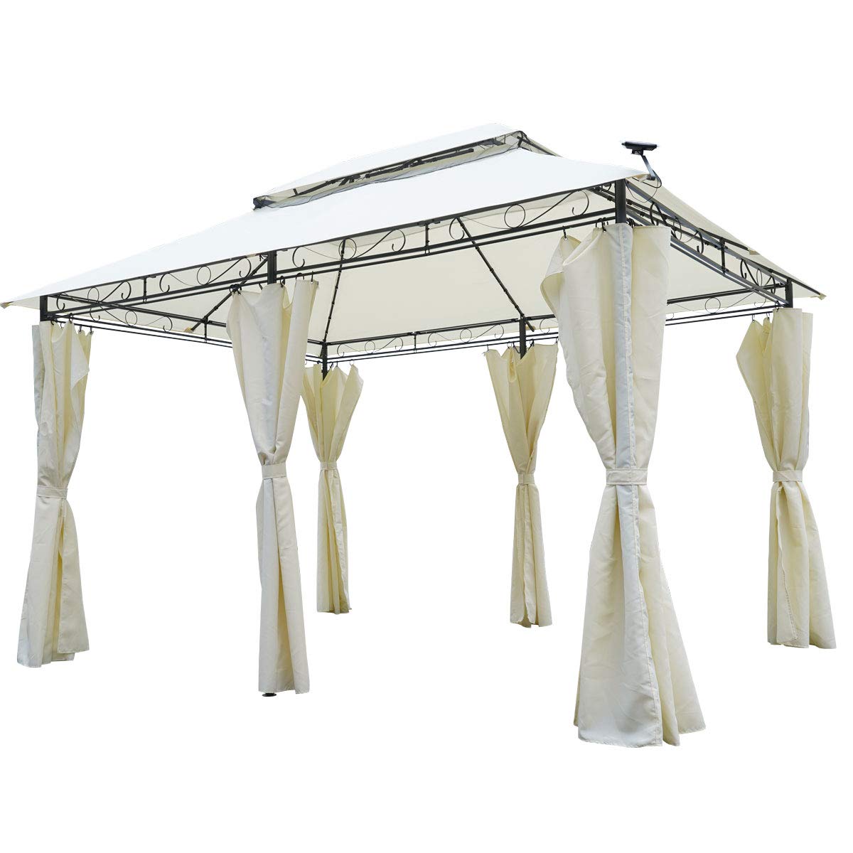 brast-pavillon-easiness-3x4m-beige-led-festes-dach-12m image 5