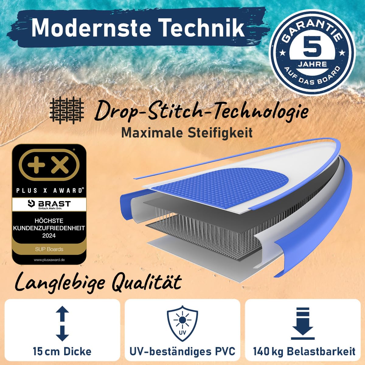 brast-tropic-sup-board-set-320-cm-aufblasbar-mit-zubeh-r image 3