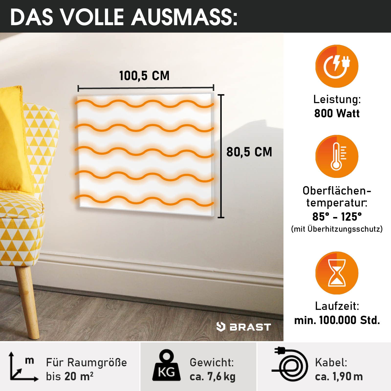 brast-infrarotheizung-800-watt-mit-thermostat-fernbedienung-wei image 3
