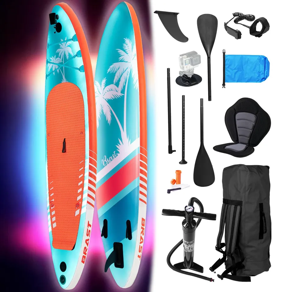 brast-sup-board-led-320x81x15cm-mit-kajaksitz-set image 1