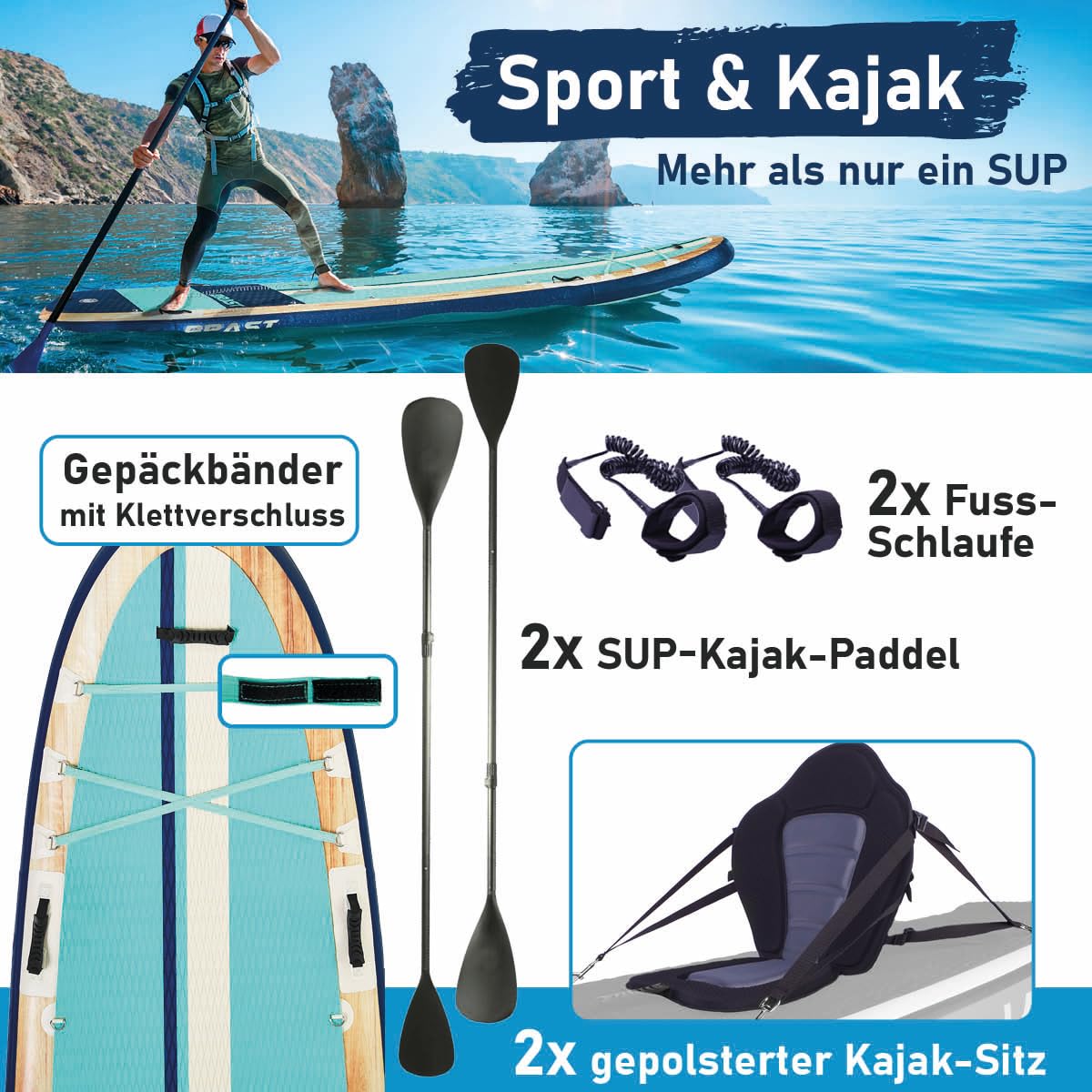 brast-family-sup-board-370-aufblasbar-xxl-stand-up-paddle-set-250kg image 5