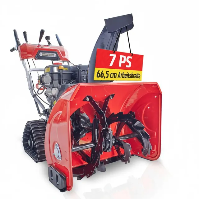 hecht-benzin-schneefr-se-66-cm-2-stufig-mit-e-start-raupenantrieb image 1