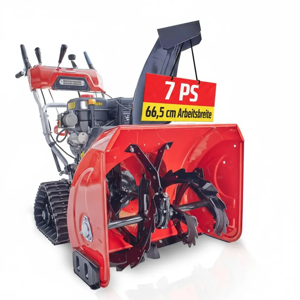 hecht-benzin-schneefr-se-66-cm-2-stufig-mit-e-start-raupenantrieb image 1