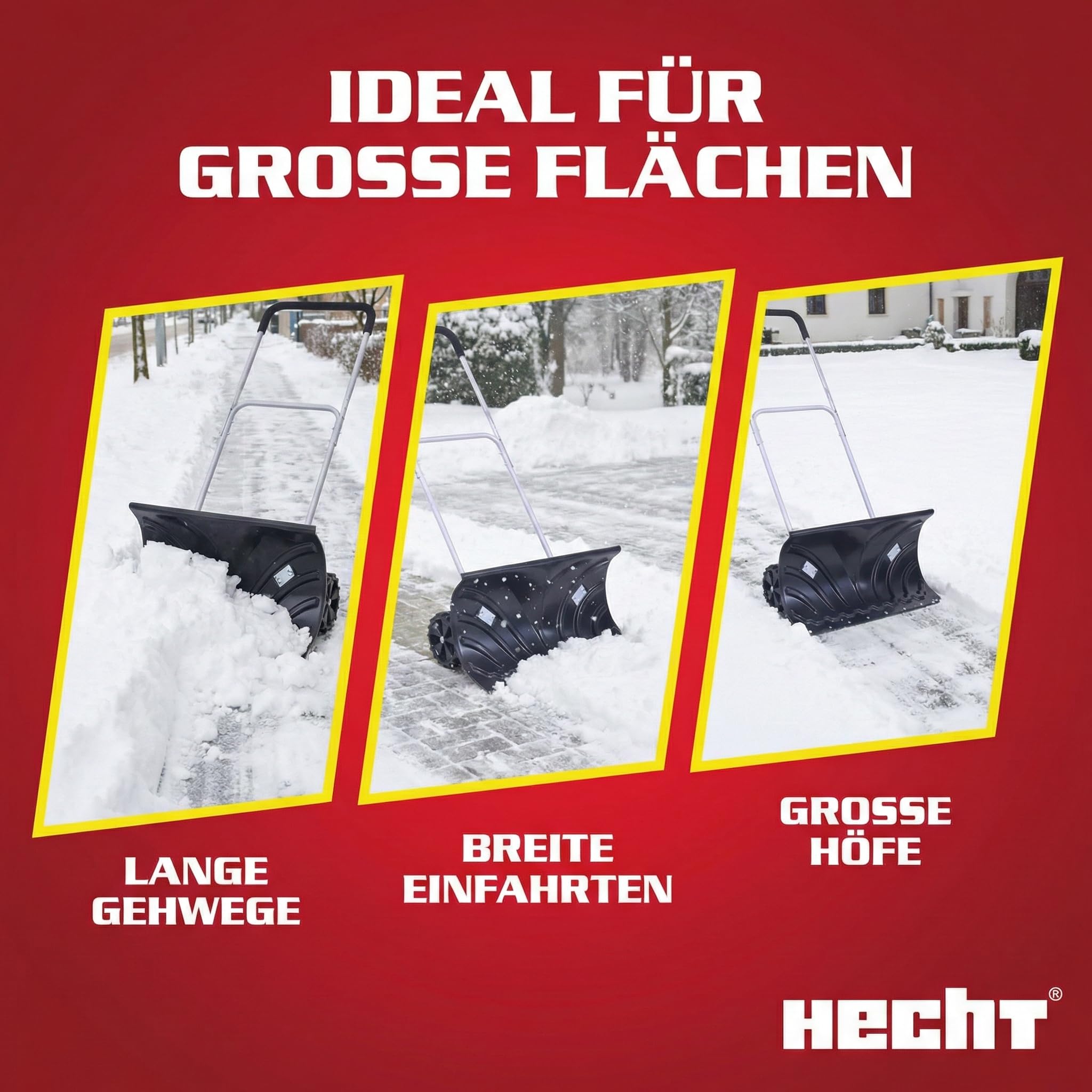 hecht-schneeschieber-mit-r-dern-66-cm-stahlkante image 3