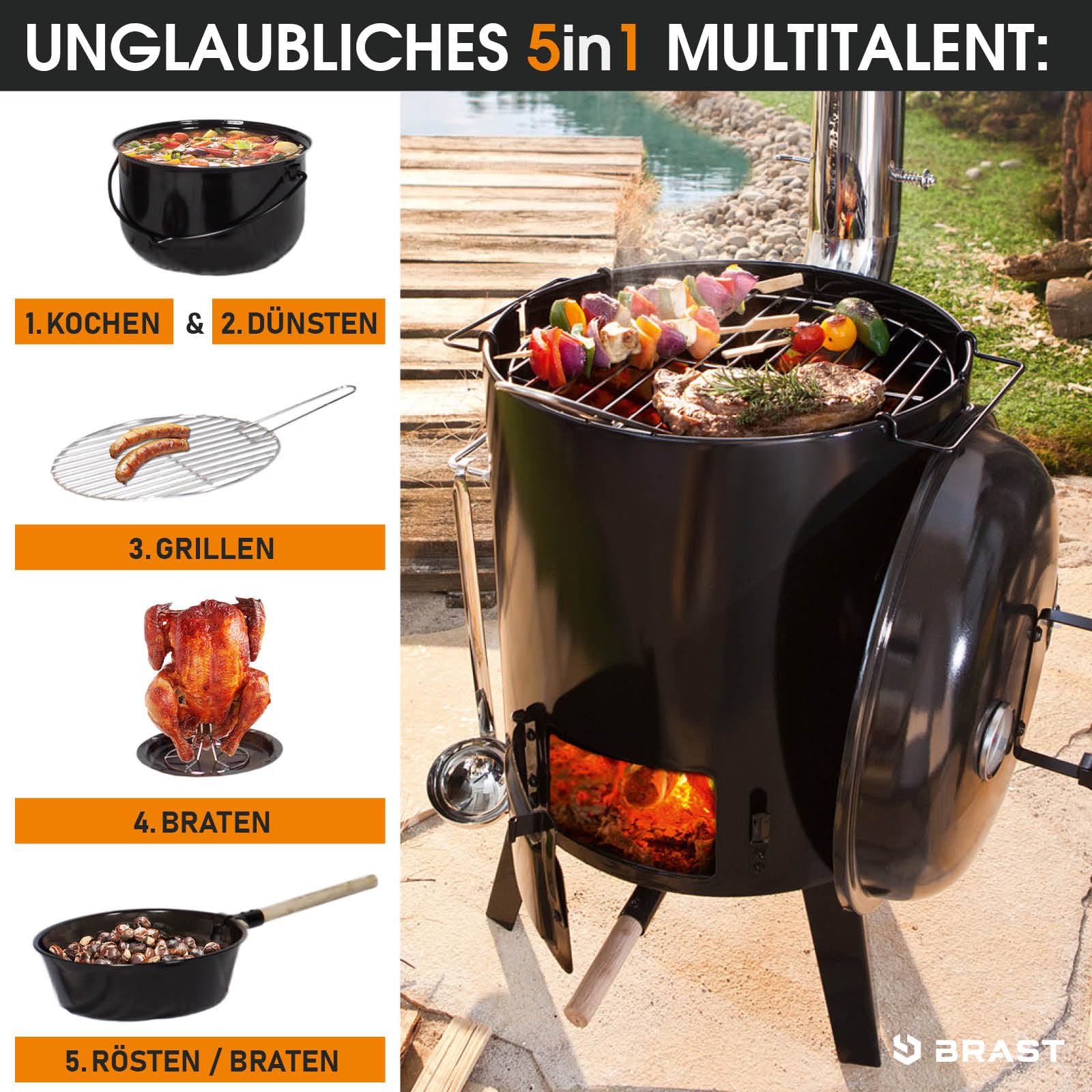 brast-eintopfofen-5in1-gulaschkanone-15-l-grill-emailliert image 2
