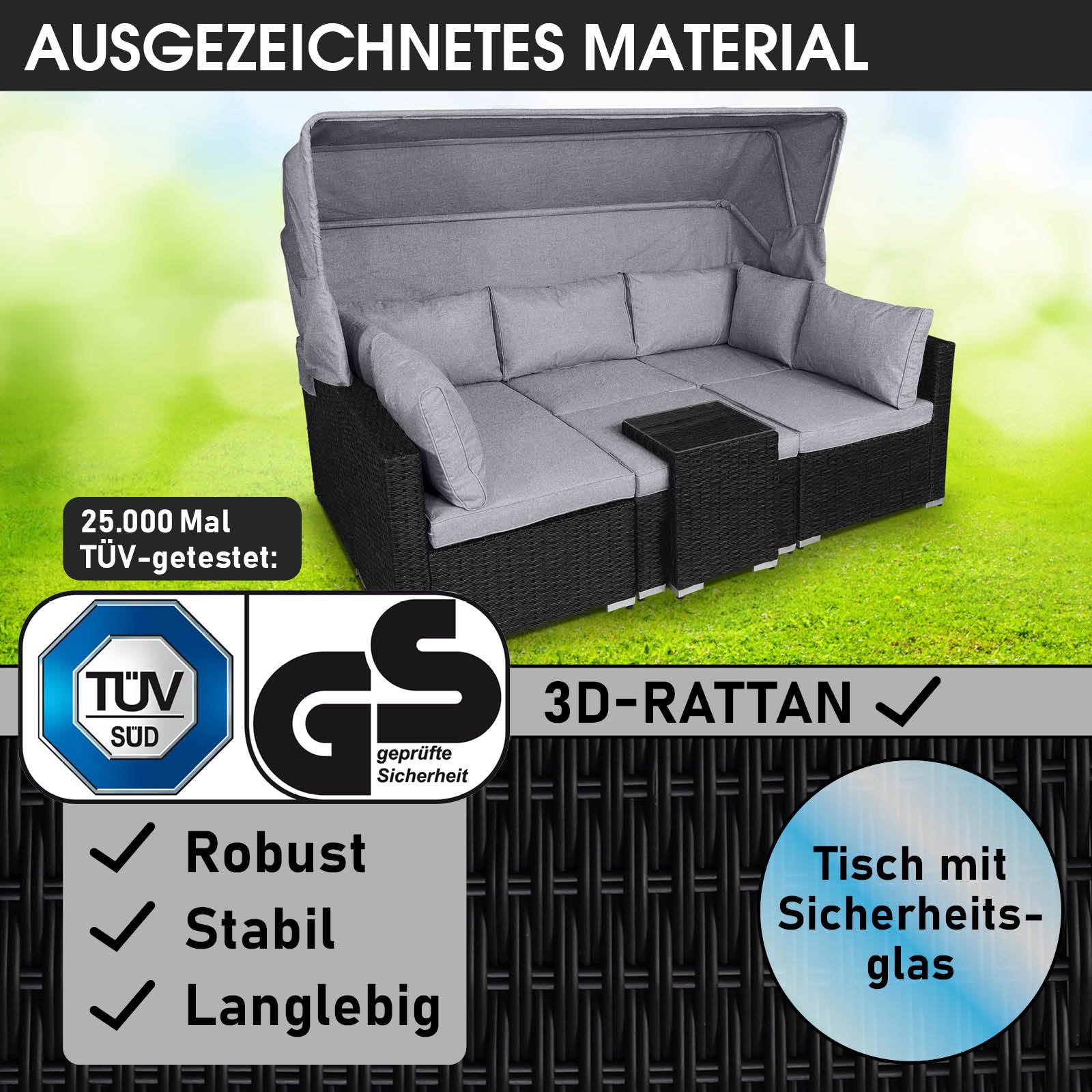 brast-sonneninsel-lounge-set-230cm-polyrattan-grau-mit-led-dach image 3