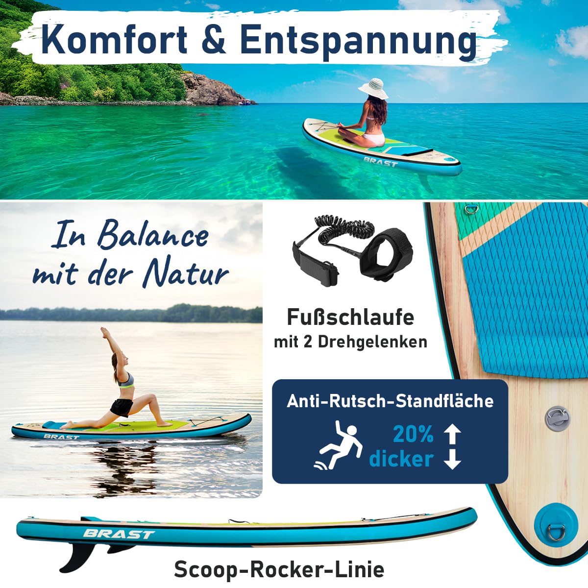 brast-tropic-sup-board-320-aufblasbares-set-mit-kajaksitz image 5