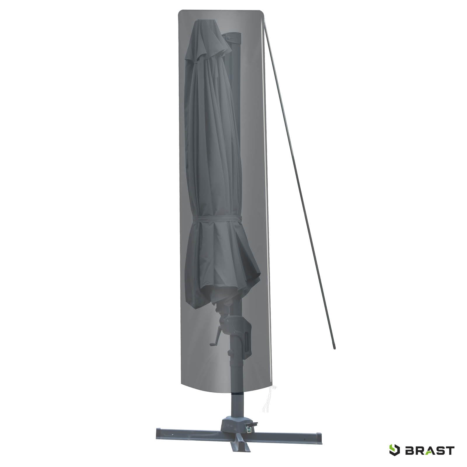 brast-alu-ampelschirm-300-cm-grau-uv50-drehbar image 8
