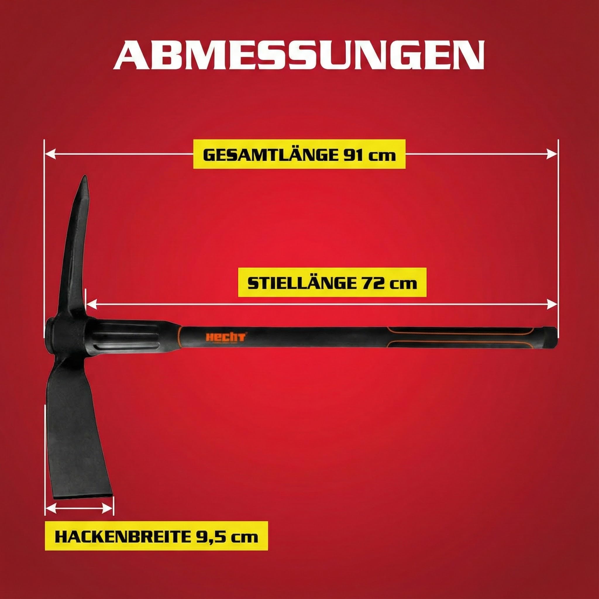 hecht-spitzhacke-kreuzhacke-91-cm-mit-fiberglasstiel image 5