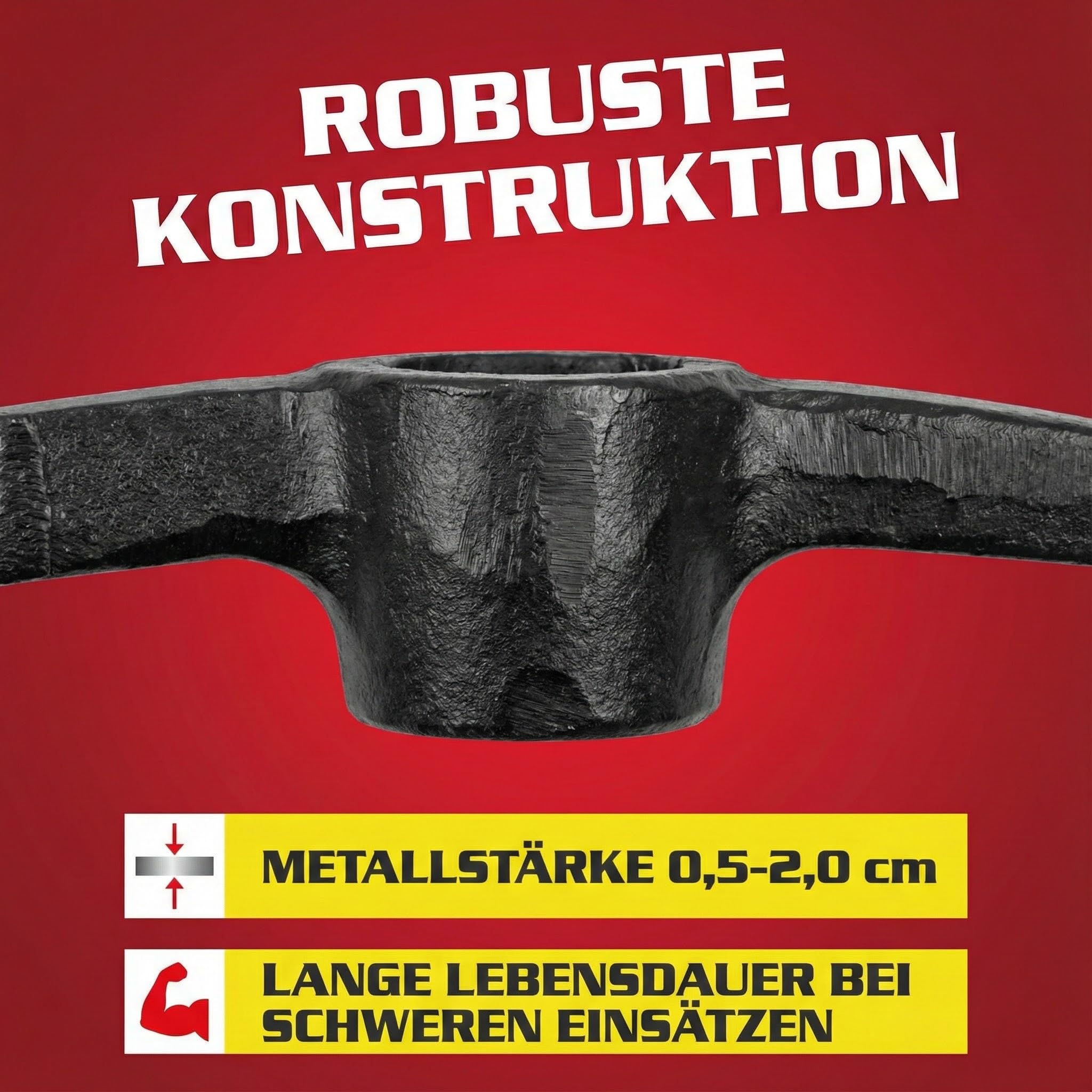 hecht-spitzhacke-kreuzhacke-91-cm-mit-fiberglasstiel image 6