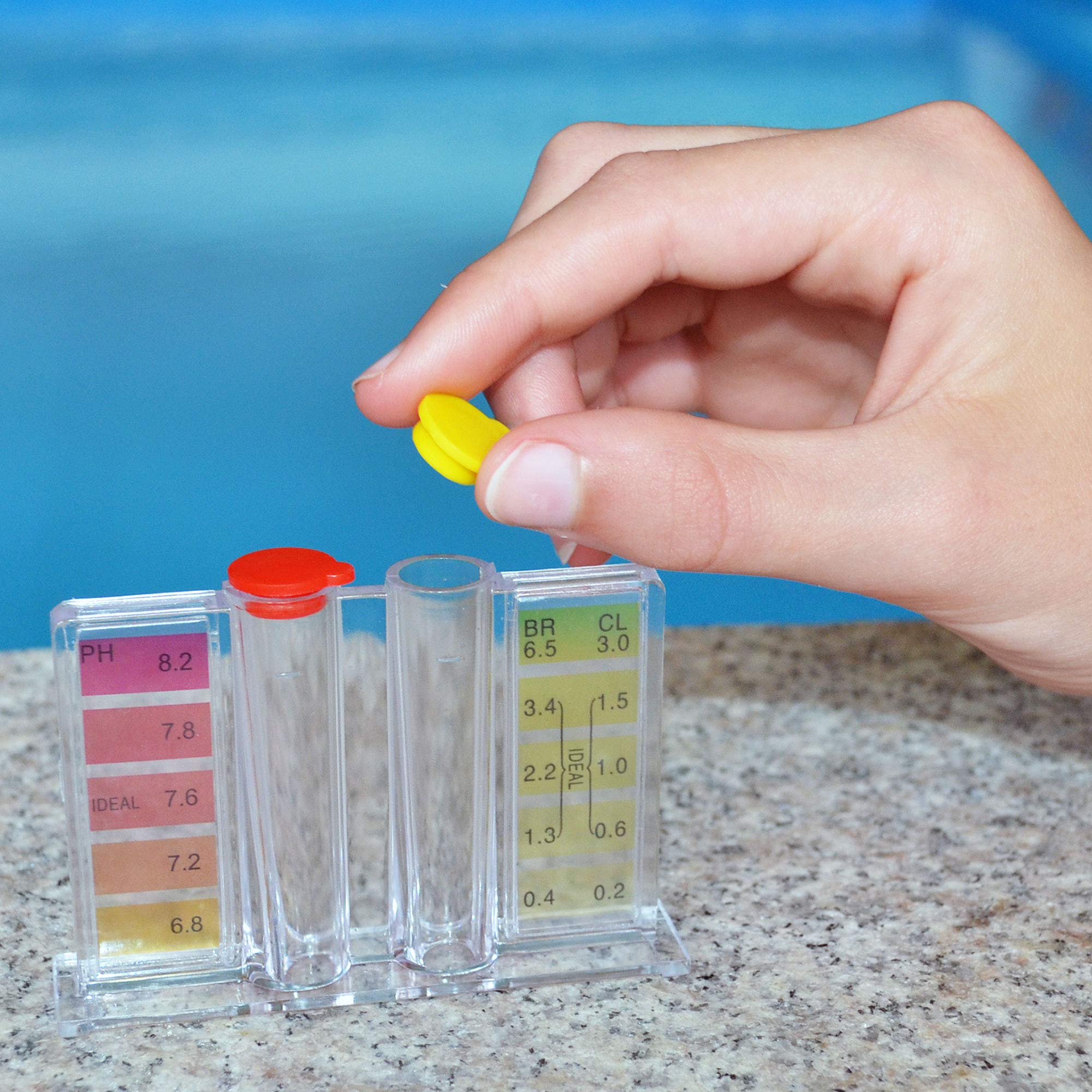 hecht-wassertester-chlor-ph-schnelltest-phenol-red-pool image 5