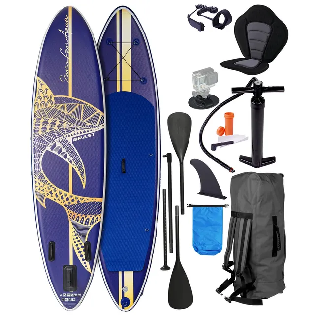 brast-shark-sup-board-320-set-aufblasbar-mit-kajaksitz image 1